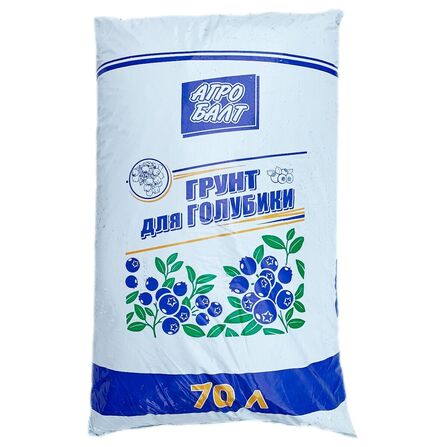 Грунт "Для Голубики" АГРОБАЛТ 70 литров