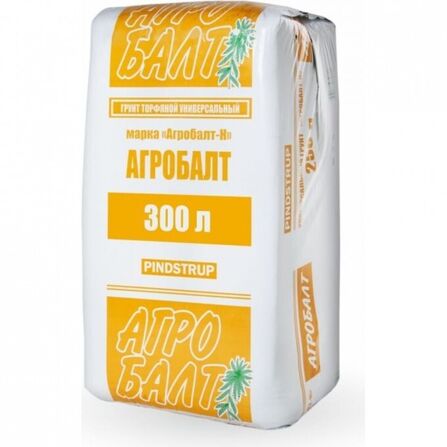 Грунт торфяной 300 литров (АГРОБАЛТ-Н фр 0-20мм) желтый